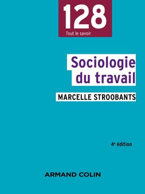 cover image of Sociologie du travail--4e éd.